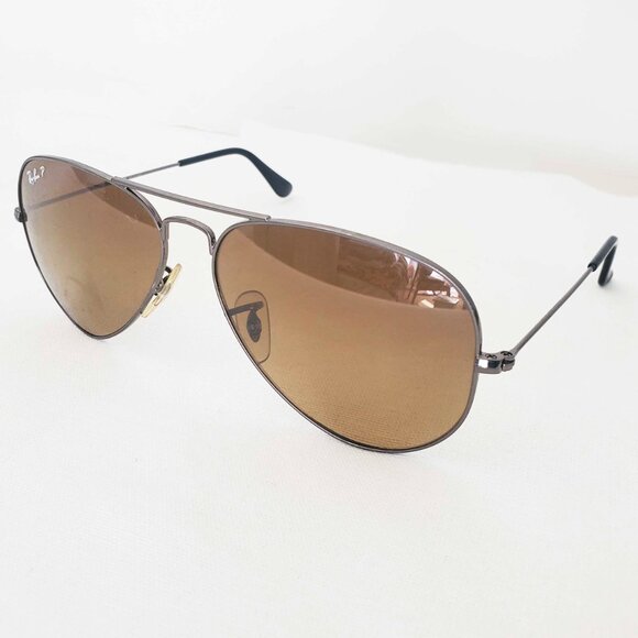 Ray-Ban Men's RB3025 AVIATOR CLASSIC Pilot Sunglasses Glasses Large Metal Italy - Picture 3 of 11